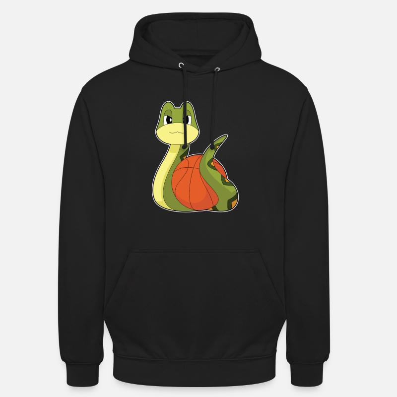 Serpent Basketteur Basketteur - Sweat-shirt à capuche unisexe - noir