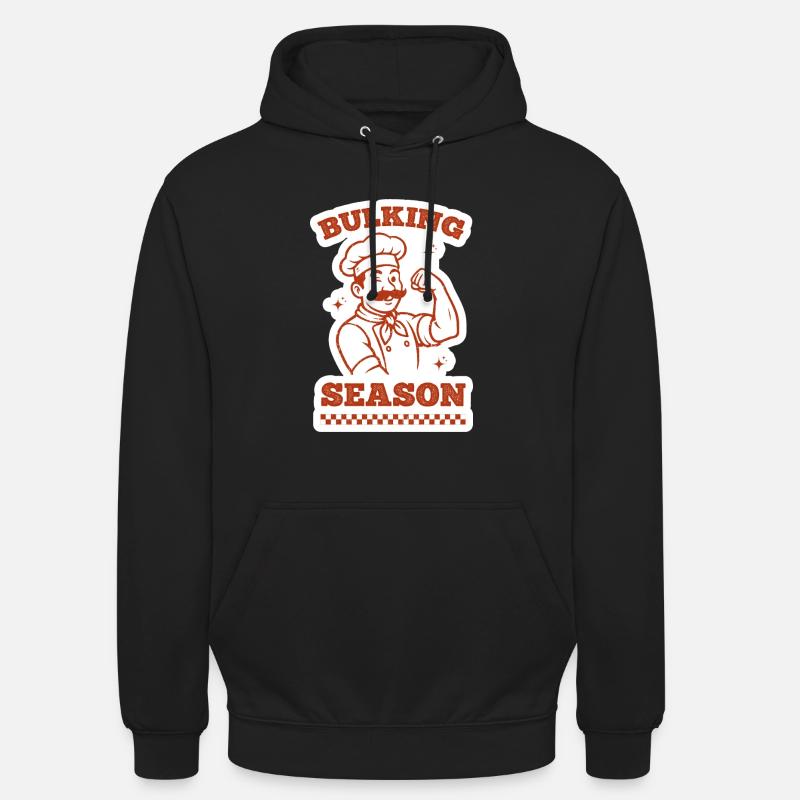Saison de prise de masse - Sweat-shirt à capuche unisexe - noir