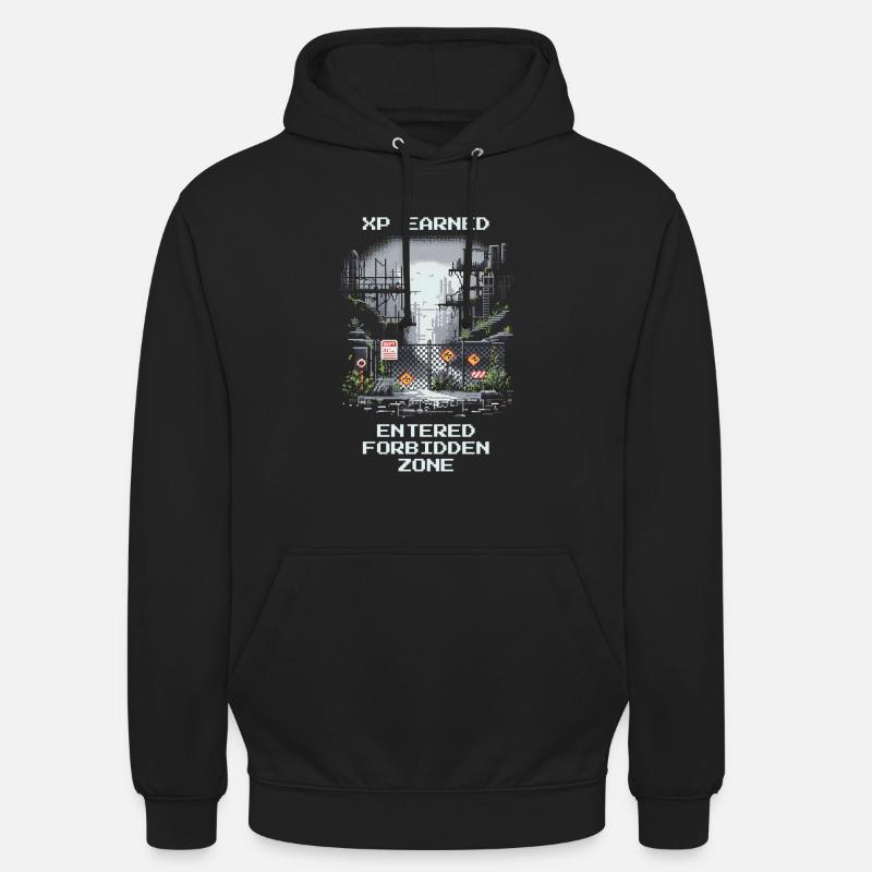 Obtenir XP : Zone interdite découverte - Sweat-shirt à capuche unisexe - noir