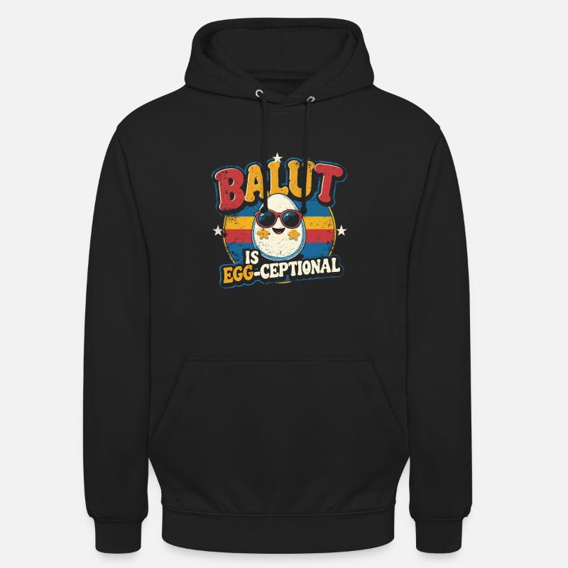 Balut Is Egg-Ceptional Phillippinen - Unisex Hoodie - Schwarz