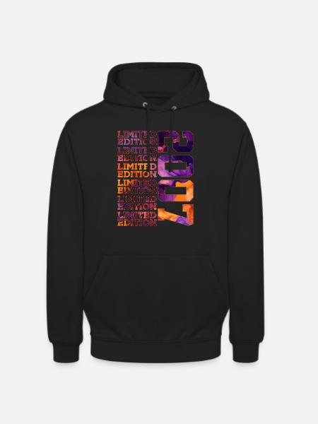 19TH BIRTHDAY LIMITED EDITION 2007 - Unisex Hoodie - black