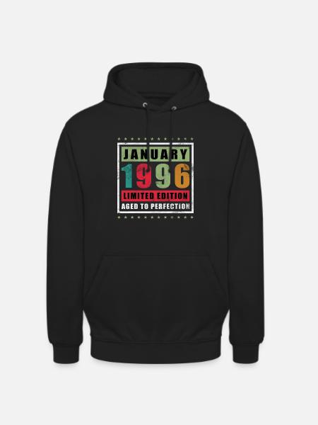 January 1996 Limited Edition - Unisex Hoodie - black