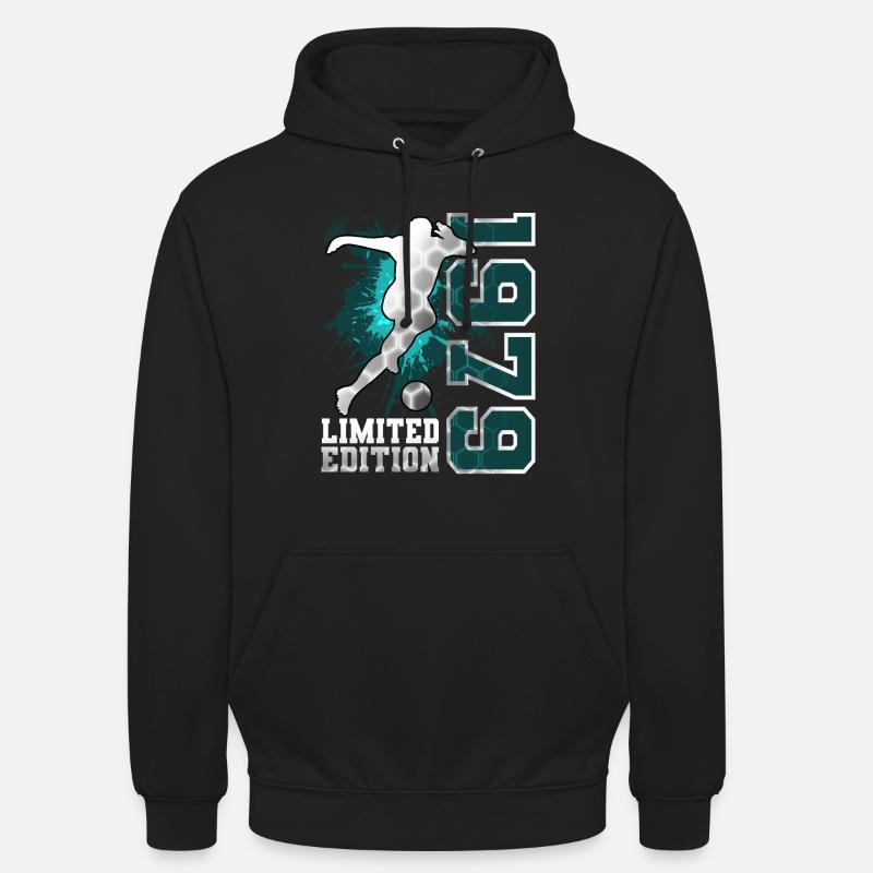1979 Année de naissance Anniversaire - Sweat-shirt à capuche unisexe - noir