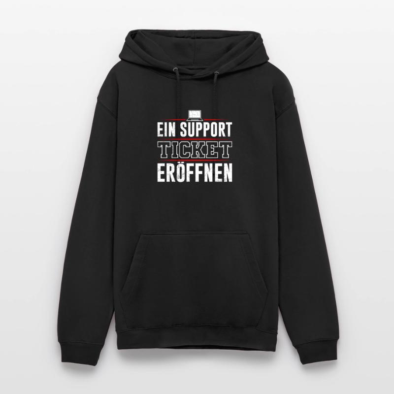 Coder EIN SUPPORT TICKET ERÖFFNEN LUSTIG Unisex Hoodie