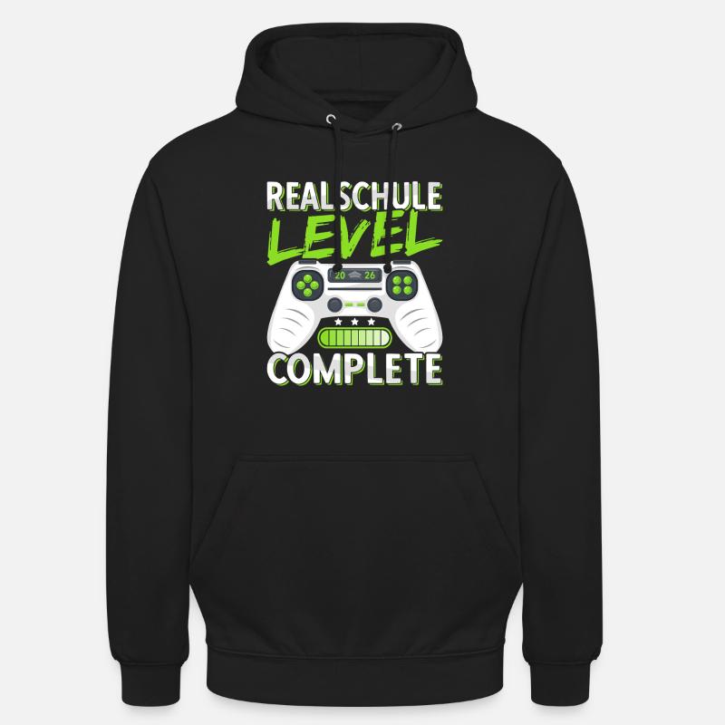Realschule Abschluss 2026 Realschulabschluss Junge - Unisex Hoodie - Schwarz