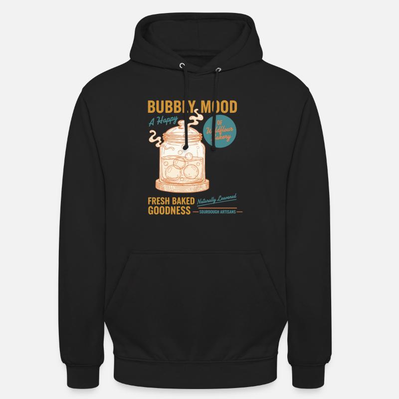 Sourdough Bread Baking Baker Sourdough Starter - Unisex Hoodie - black