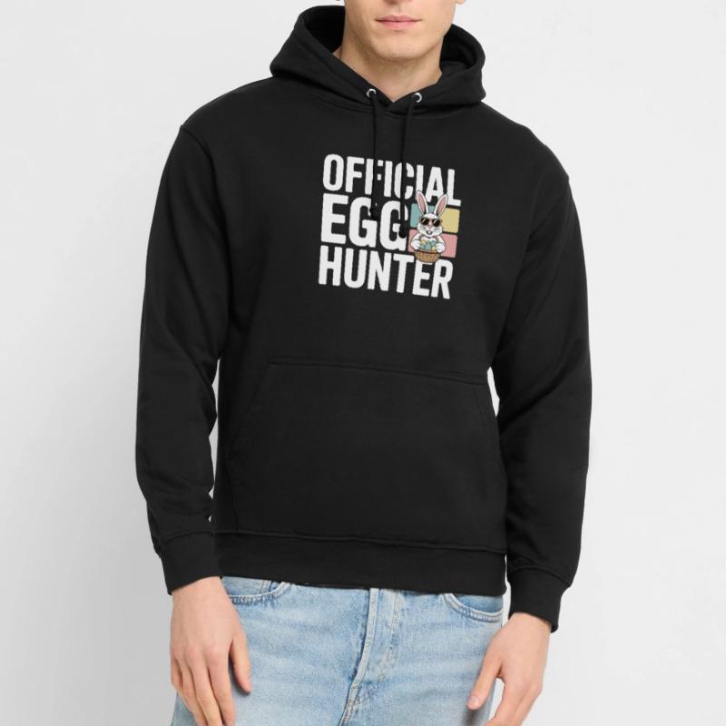 Official Egg Hunter Easter Bunny Easter Humor Unisex Hoodie