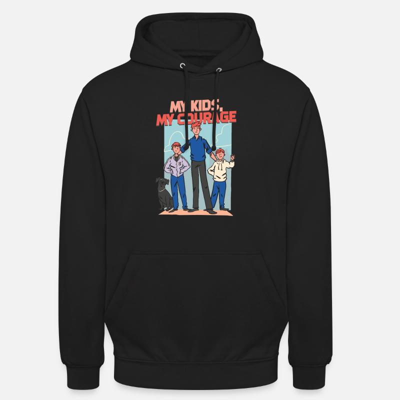 Single Dad Single Dad - Unisex Hoodie - black