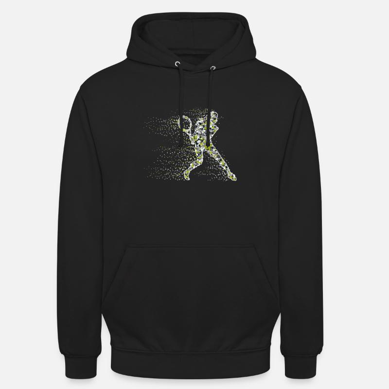 tennis - Sweat-shirt à capuche unisexe - noir