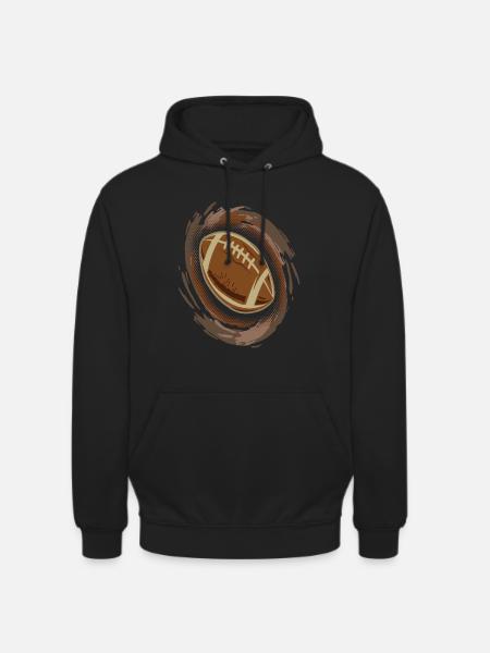 Rugby - Unisex Hoodie - black