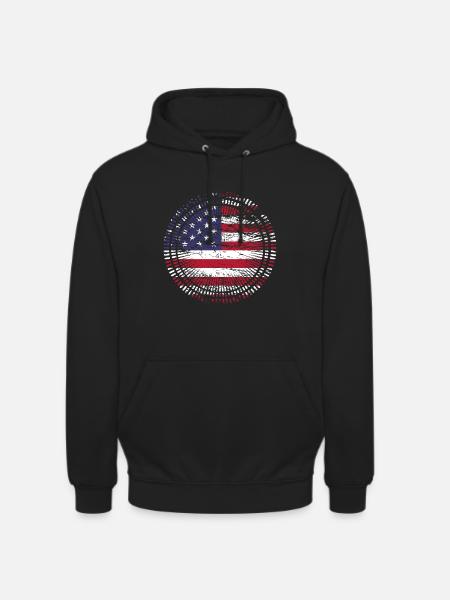 USA America - Unisex Hoodie - black