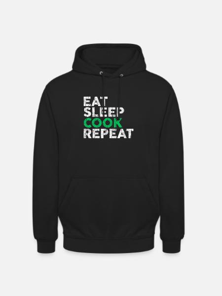 Koch kochen - Unisex Hoodie - Schwarz