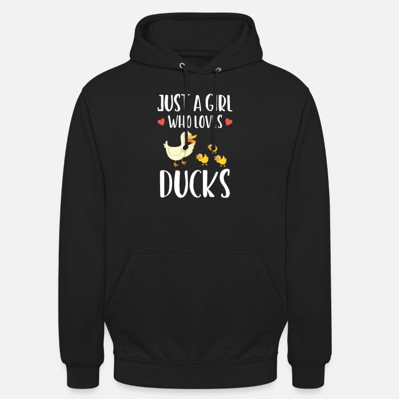 Ducks love - Unisex Hoodie - black