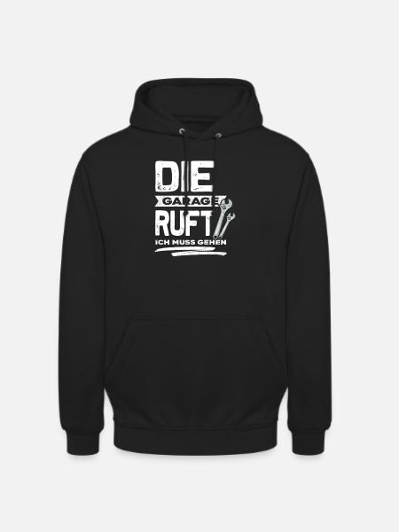 Mechaniker - Unisex Hoodie - Schwarz