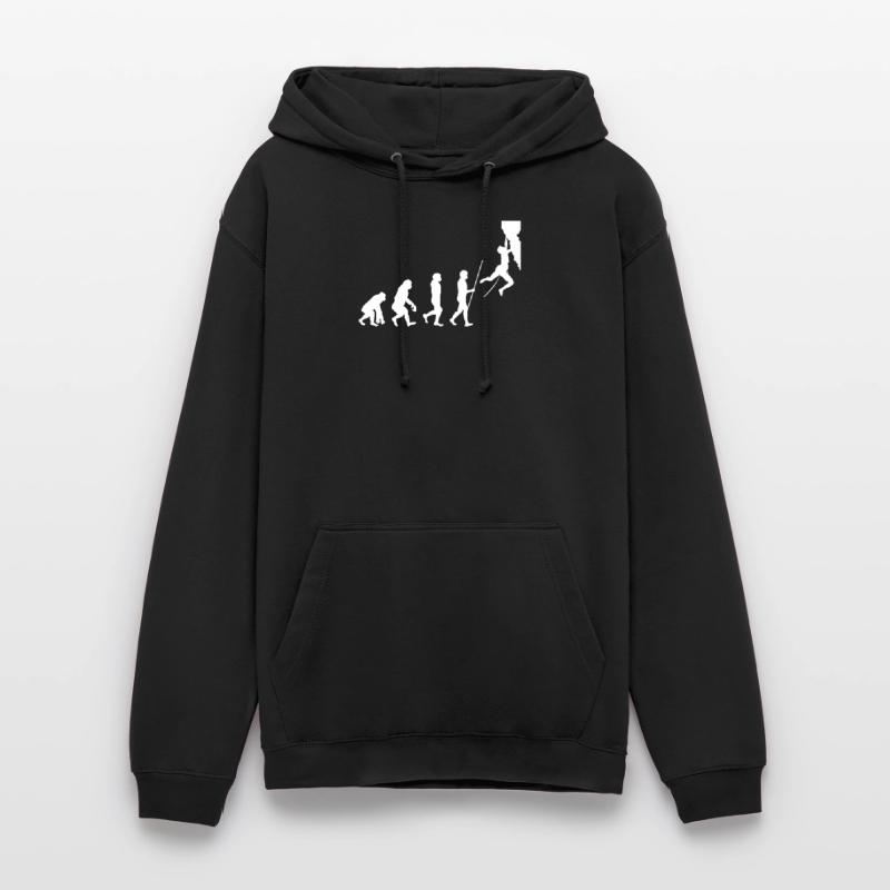 Evolution de l'escalade Sweat-shirt à capuche unisexe