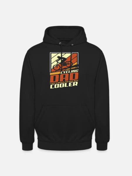 Fahrrad Vater - Unisex Hoodie - Schwarz