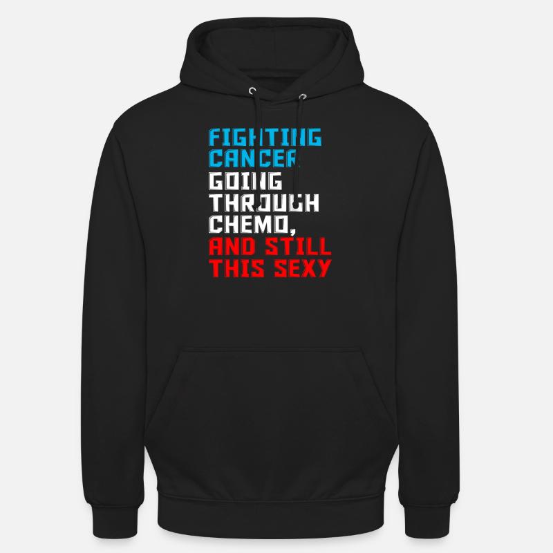 Motivation chimio - Sweat-shirt à capuche unisexe - noir