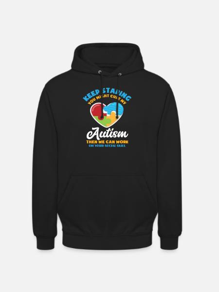 Autism disease - Unisex Hoodie - black