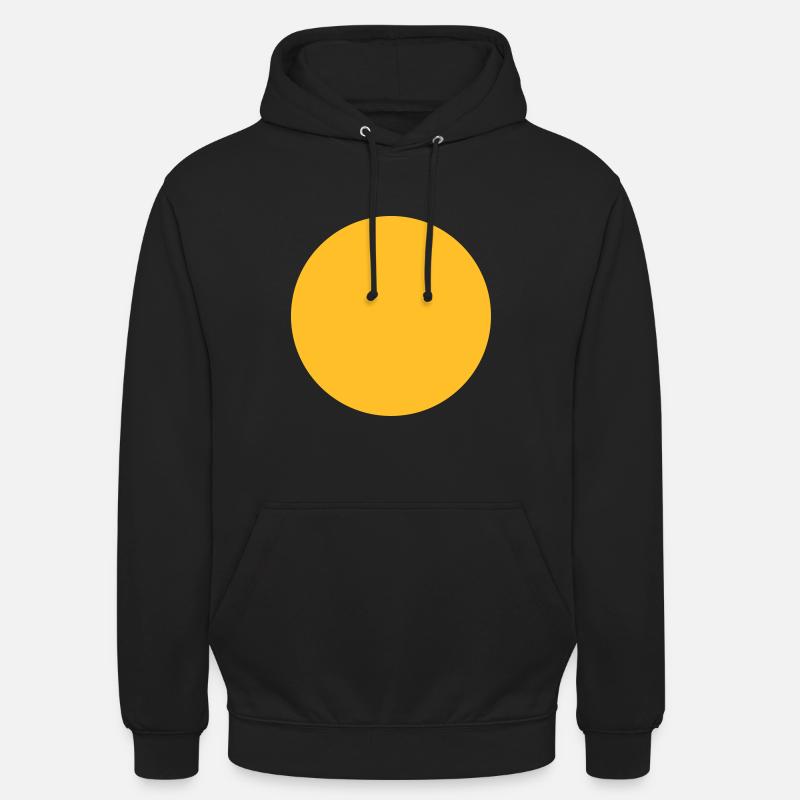 Sphère géométrie - Sweat-shirt à capuche unisexe - noir