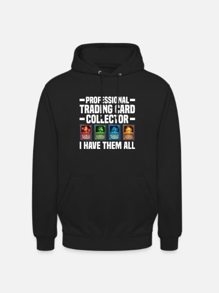 Trading Cards - Unisex Hoodie - Schwarz