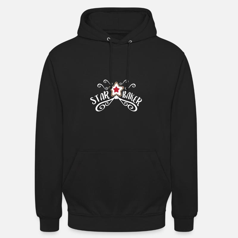 Backen - Star Baker - Unisex Hoodie - Schwarz