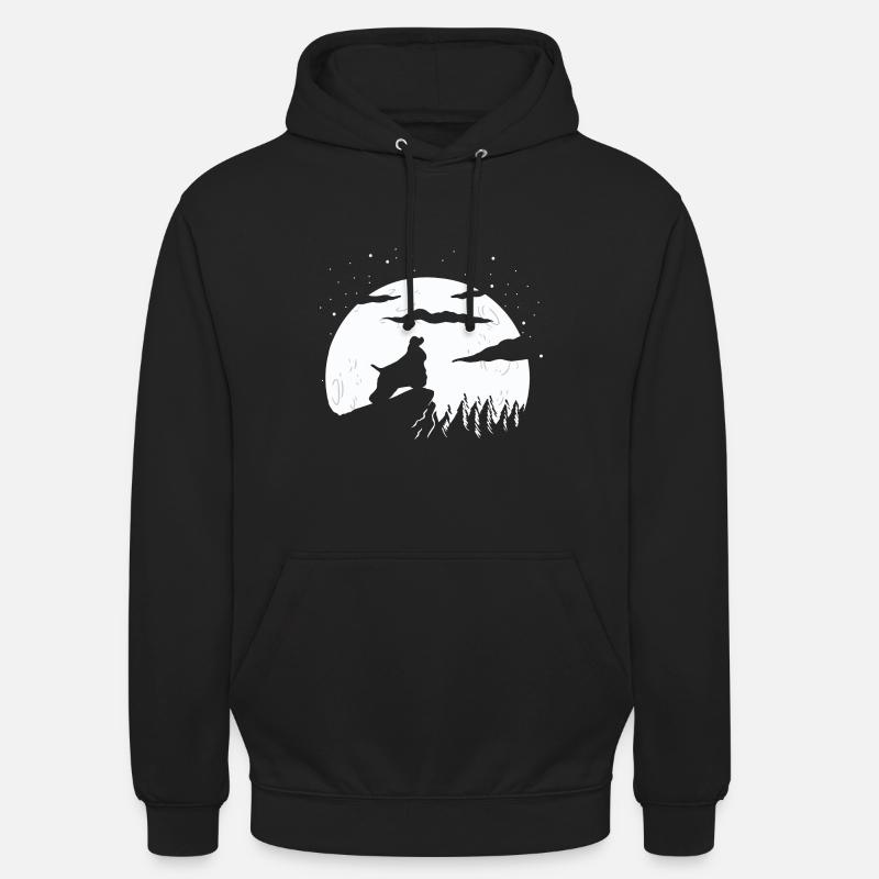 Cocker Spaniel américain - Sweat-shirt à capuche unisexe - noir