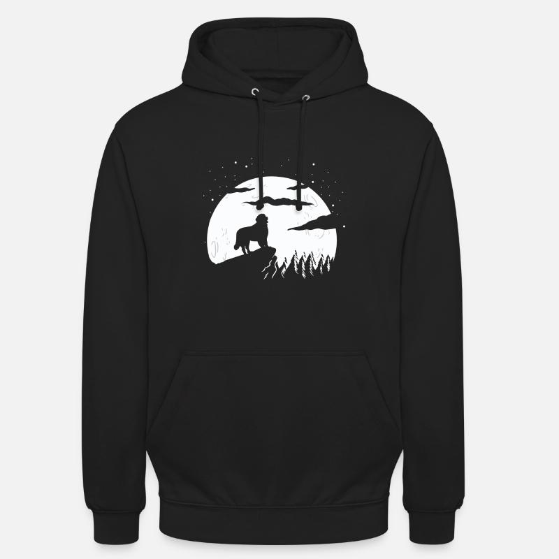 Bouvier bernois - Sweat-shirt à capuche unisexe - noir