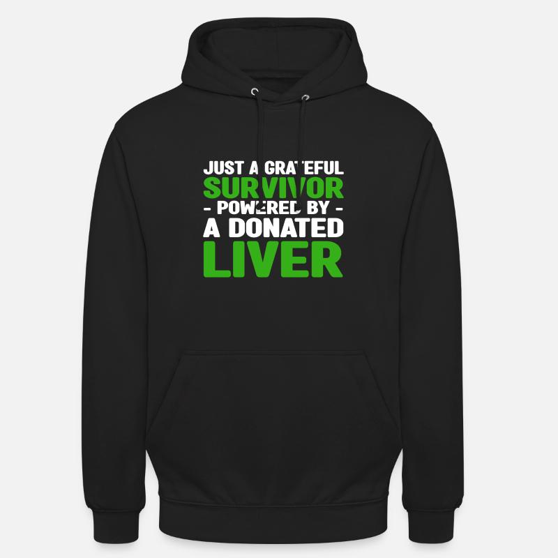 Leberempfänger - Unisex Hoodie - Schwarz