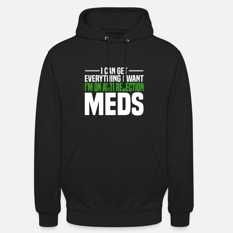 Leberspender - Unisex Hoodie - Schwarz