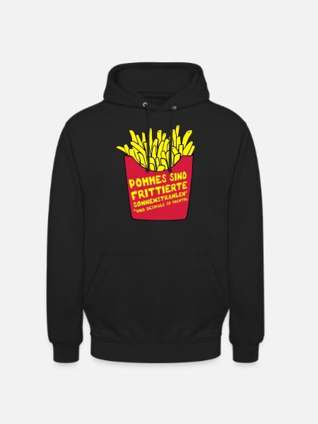 Sonnenstrahlen - Unisex Hoodie - Schwarz
