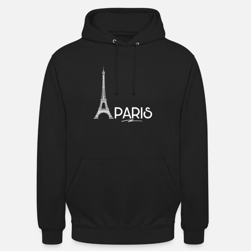 Eiffelturm - Paris- Frankreich - Unisex Hoodie - Schwarz