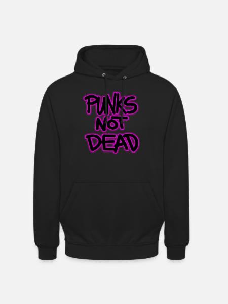 punks not dead - Unisex Hoodie - black