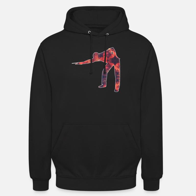 Billard / Billard / Billard - Sweat-shirt à capuche unisexe - noir