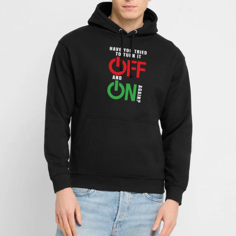 Programmierer Computer Techniker It Shirt Geschenk Unisex Hoodie