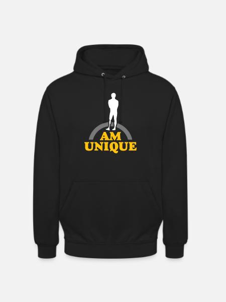 Bras d'invalidité prothétique perdu - Sweat-shirt à capuche unisexe - noir