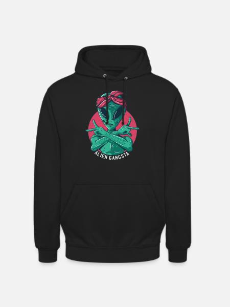 alien - Unisex Hoodie - black