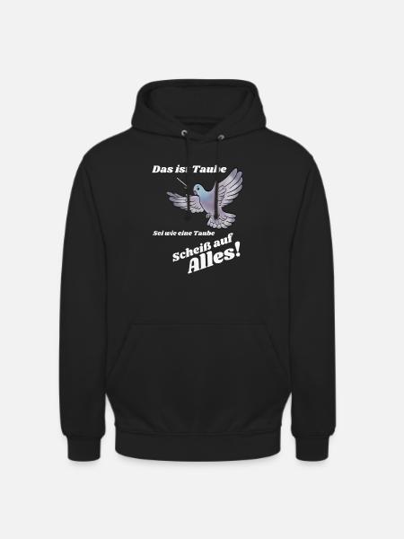 Fun Shirt - Unisex Hoodie - Schwarz
