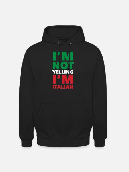 Funny Italian Gift - Unisex Hoodie - black