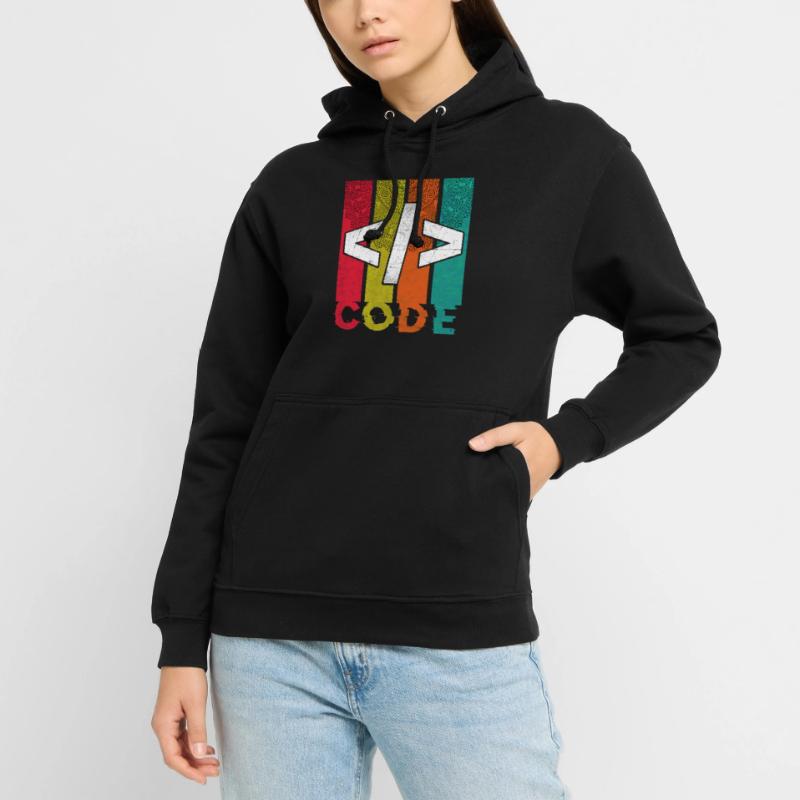 Conception du code Sweat-shirt à capuche unisexe
