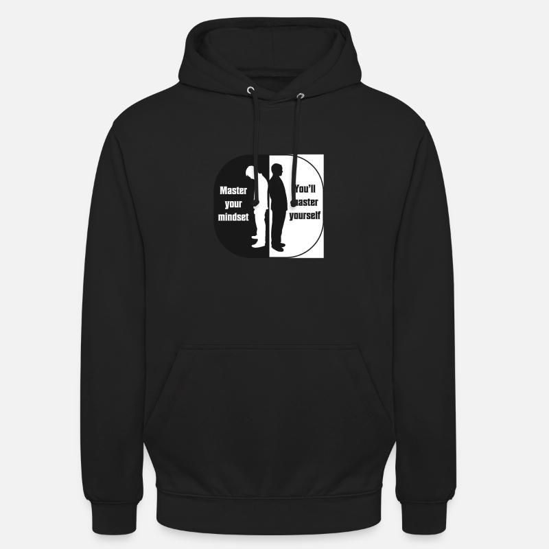 Beherrsche deine Denkweise - Unisex Hoodie - Schwarz