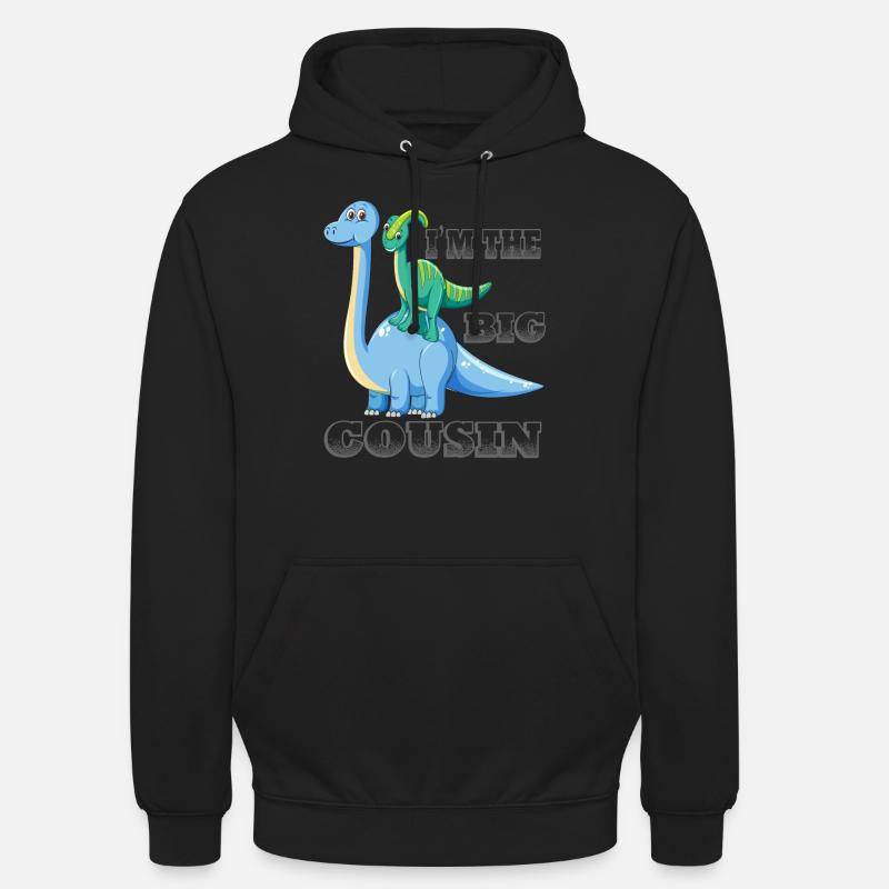 Ich bin das große Cousin-Geschenk - Unisex Hoodie - Schwarz