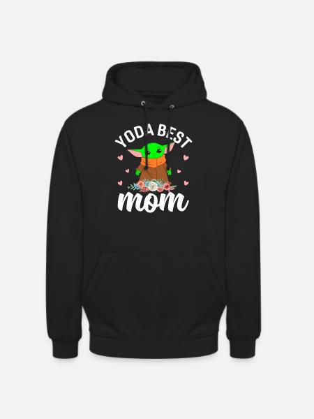 meilleure maman. idée cadeau fête des mères et fête des mères - Sweat-shirt à capuche unisexe - noir