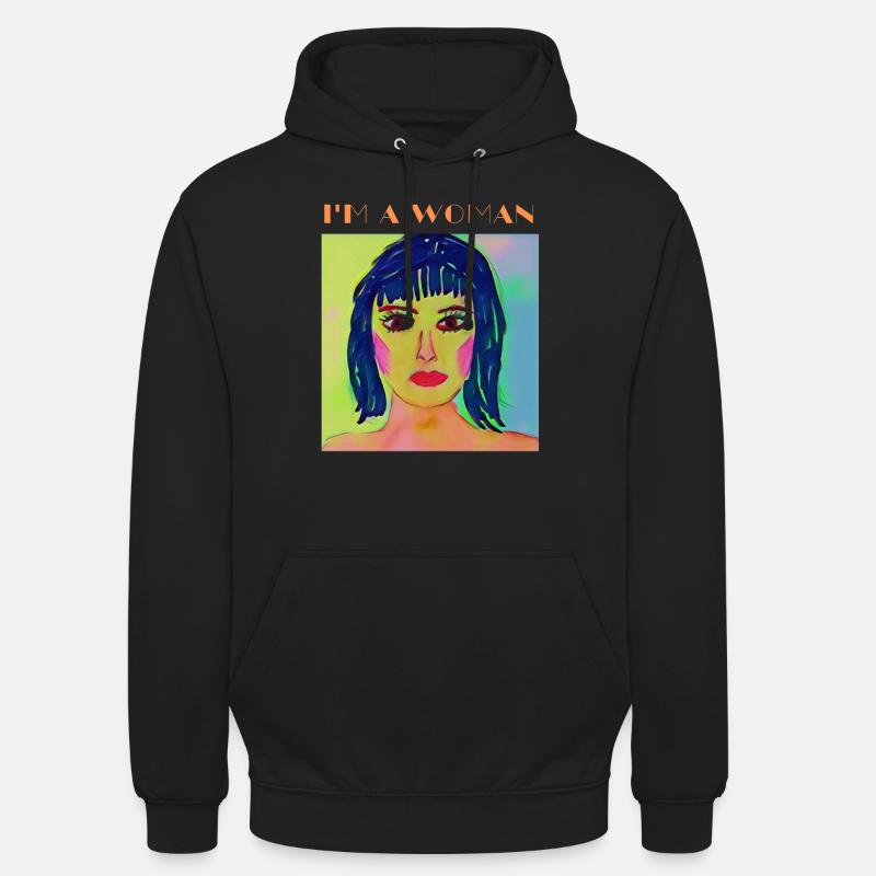 Ich bin eine Frau, cis oder trans, was auch immer Unisex Hoodie