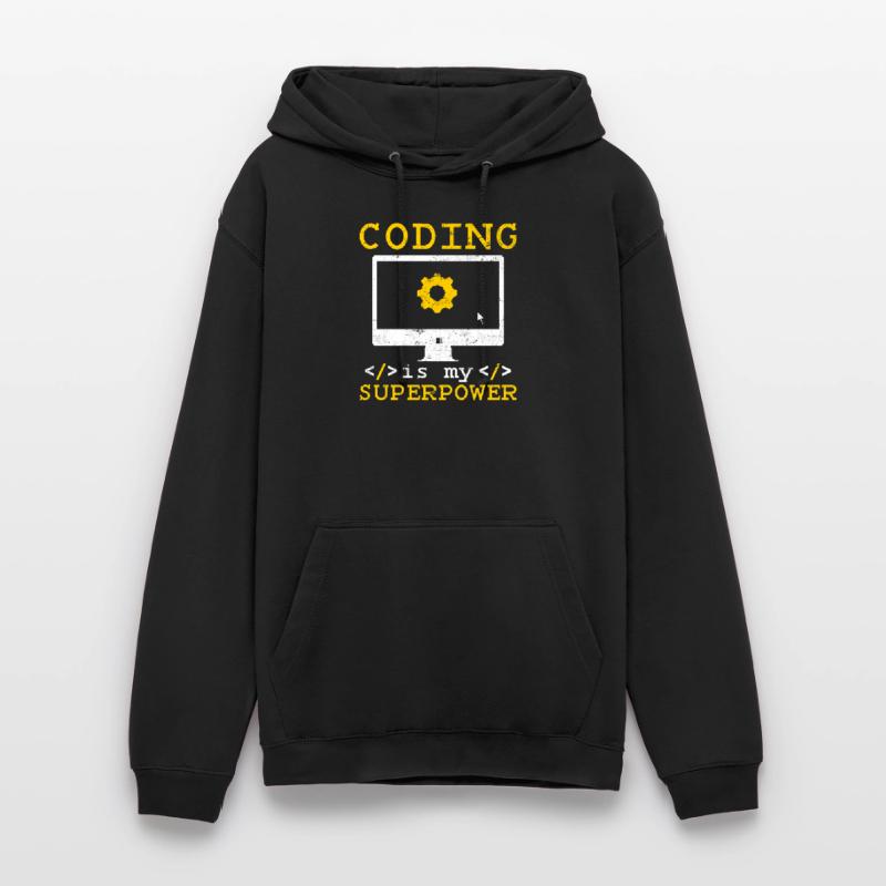 Coding Is My Superpower Software Programmer Coder Unisex Hoodie