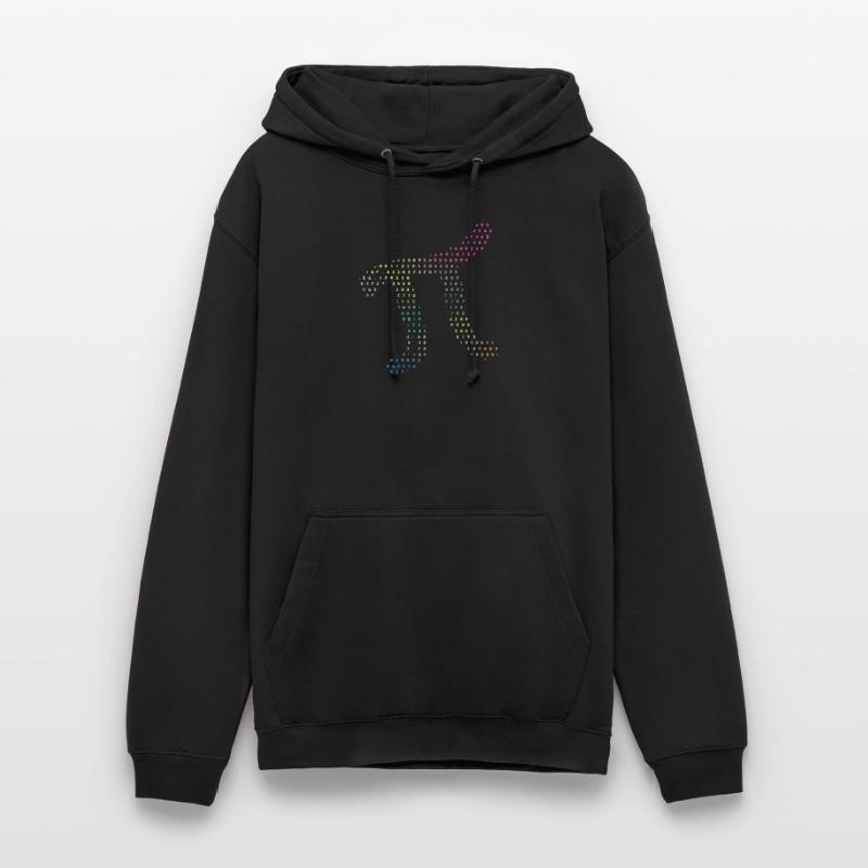 Digits of Pi in Source Code Numbers Pi Day 3.14159 Unisex Hoodie