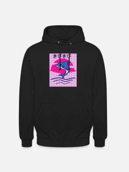 Snappy in Japanese - Unisex Hoodie - black