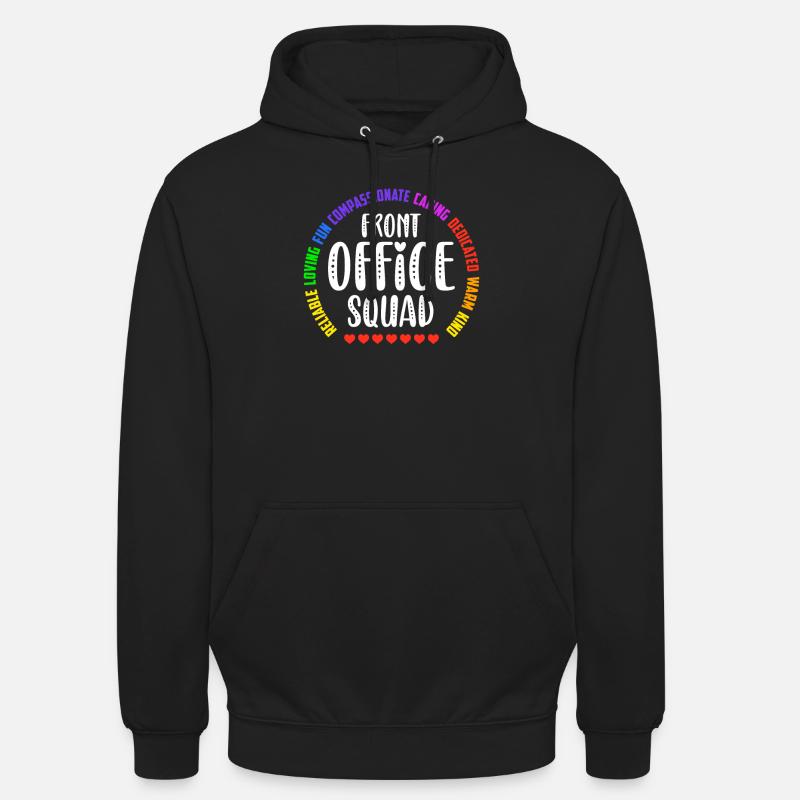Nette Schulsekretärin Admin Appreciation Assistant - Unisex Hoodie - Schwarz