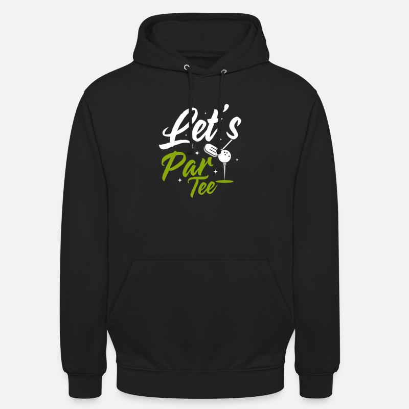 Let's Par Tee Golf Golfing - Unisex Hoodie - Schwarz