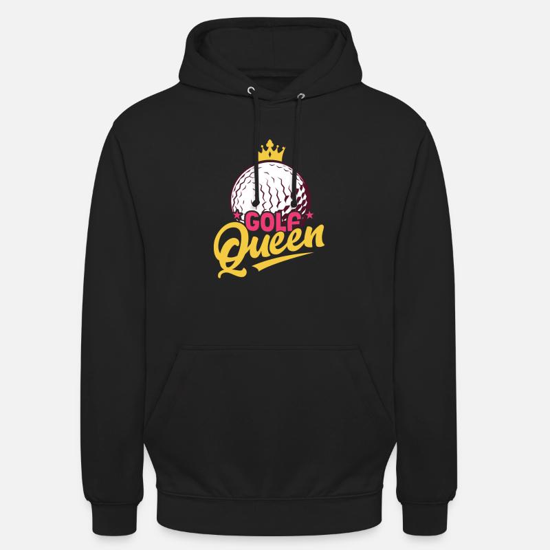 Golf Queen Golfing Par Tee - Unisex Hoodie - black
