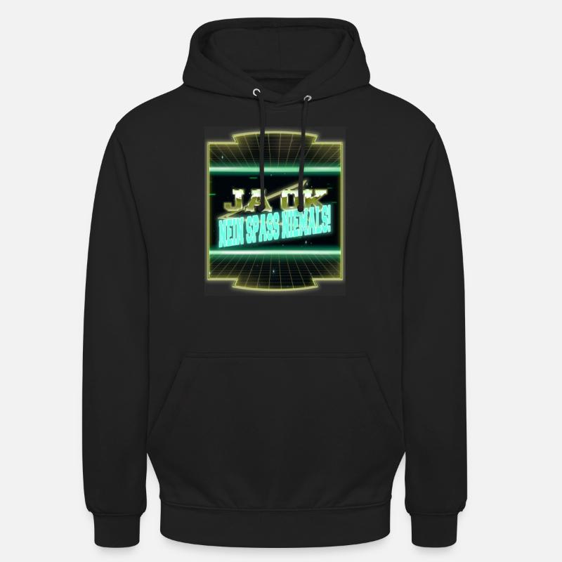 cool spruch statement weihnachten geschenkidee - Unisex Hoodie - Schwarz